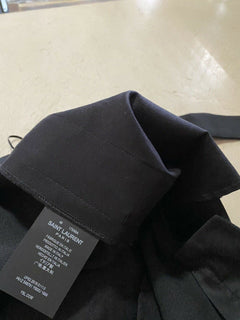 Neu mit Etikett: 990 $ Saint Laurent Herrenanzughose Schwarz 32 US (48 Eu) Italien 549701