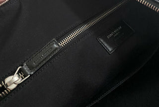Neue 1490 $ Saint Laurent Große Leder Messenger Schultertasche Schwarz