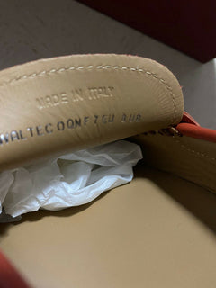 Neue 550 $ Bally Herren Waltec Leder Driver Loafers Schuhe Orange 8 US Italien