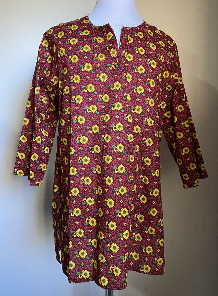 Neues Gucci Sunflower on Mublin Shirt Gelb/Rot Größe XL (52 Eu) Italien