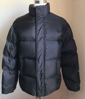 Neue 2400 Gucci Herren Pufferjacke Mantel Schwarz Größe L (50 Eu) Italien