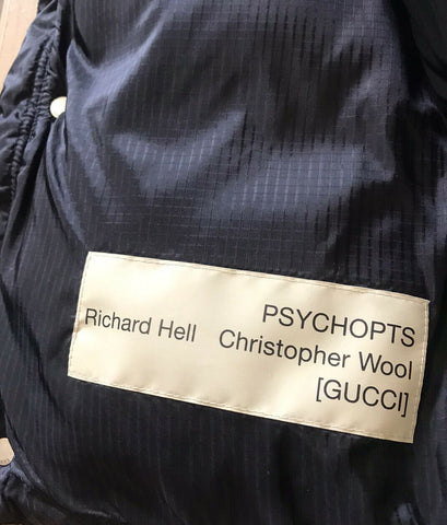 New 2400 Gucci Men Puffer Jacket Coat Black Size L ( 50 Eu ) Italy