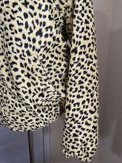 Neu $2890 Gucci Herrenjacke Mantel Beige/Schwarz Größe L