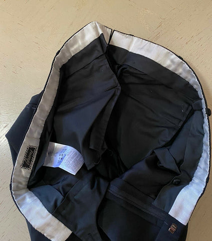 New $8900 Brioni Mens Lava Rock Tuxedo Suit Black 46R US/56R Eu Italy