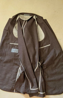 NWT $1740 Corneliani Men’s Sport Coat Jacket Blazer Brown 42R/52R Italy