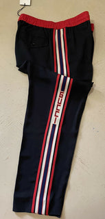 Neue 1490 $ Gucci Herren Jegging Triacetate Hose Schwarz 34 US (50 Eu) Hergestellt in Italien