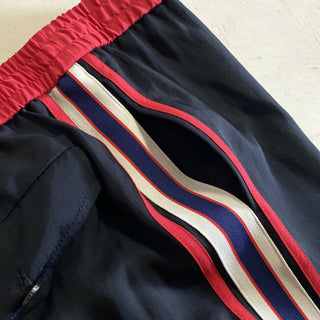 Neue 1490 $ Gucci Herren Jegging Triacetate Hose Schwarz 34 US (50 Eu) Hergestellt in Italien