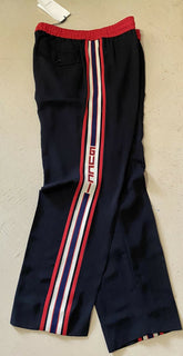 Neue 1490 $ Gucci Herren Jegging Triacetate Hose Schwarz 34 US (50 Eu) Hergestellt in Italien