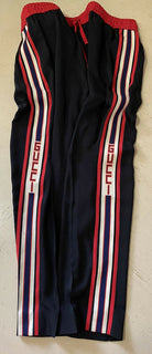 Neue 1490 $ Gucci Herren Jegging Triacetate Hose Schwarz 36 US (52 Eu) Hergestellt in Italien