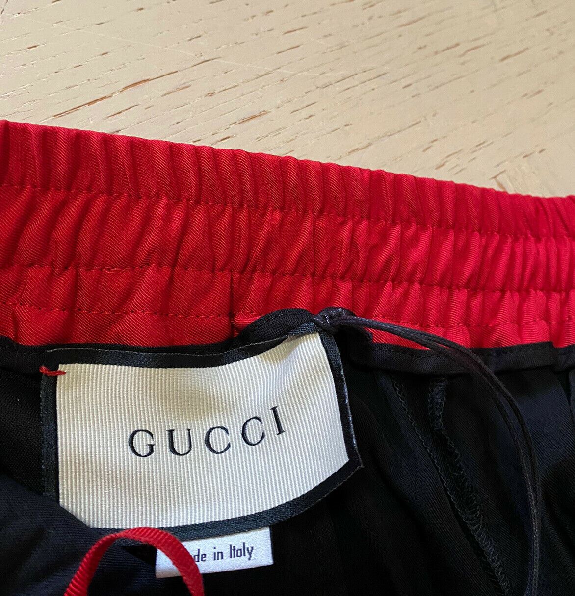 Neue 1490 $ Gucci Herren Jegging Triacetate Hose Schwarz 36 US (52 Eu) Hergestellt in Italien