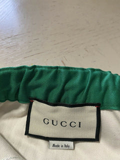 Neu mit Etikett: 1200 $ Gucci Herren Baumwolldrillhose Grün 32 US (48 Eu) Italien