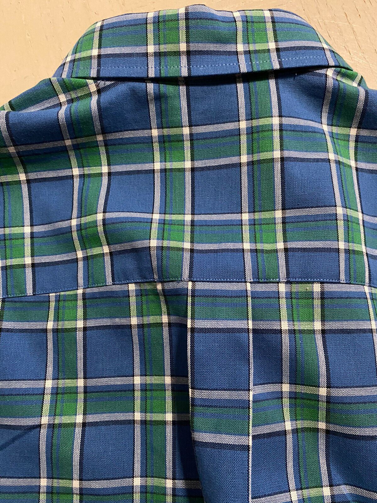 New $750 Gucci Men’s Short Sleeve Dress Shirt Blue Size XL  Italy