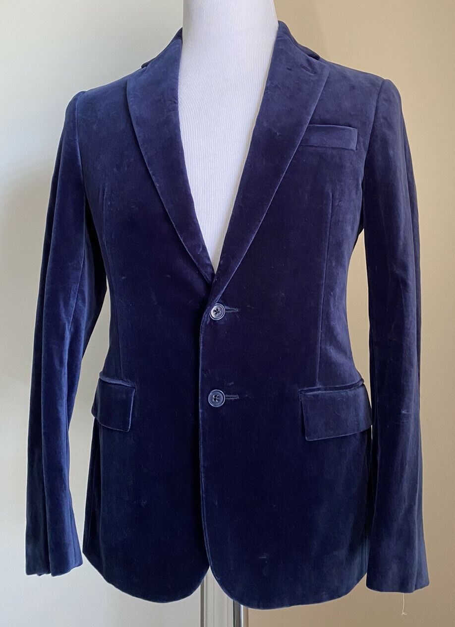 NWT $2495 Ralph Lauren Purple Label Men Sport Coat Blazer Blue 38R US/48R Eu Ita