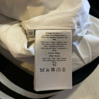 Neu $1950 Bottega Veneta Herrenjacke Mantel Blau/Schwarz/Während 40 US (50 Eu) Italien