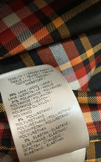 Neu $2300 Bottega Veneta Herren Kapuzenjacke Hemd Schwarz/Rot Größe L US (52 Eu)