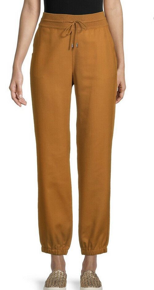 Neu $2875 Loro Piana Damen Jogginghose aus Kaschmir/Seide Golden 4 US/38 It