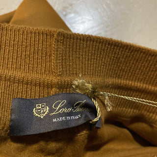 Neu $2875 Loro Piana Damen Jogginghose aus Kaschmir/Seide Golden 4 US/38 It