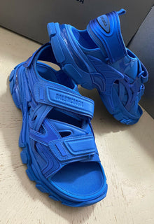 NIB Balenciaga Herren Track Sandal Schuhe Bildschirmblau 10 US (43 Eu)