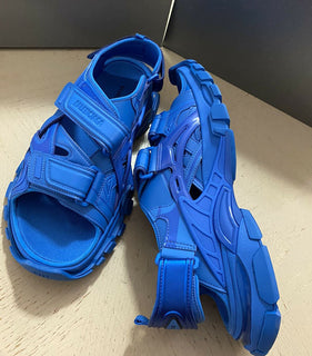 NIB Balenciaga Herren Track Sandal Schuhe Bildschirmblau 10 US (43 Eu)