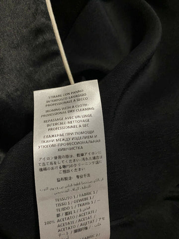 New $1880 Gucci Men’s Short Sleeve Class Shirt Black/Blue Size L ( 50 Eu ) Italy