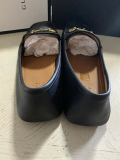 Neue Gucci Herren Leder Driver Mokassins Schuhe Schwarz 15 US (14 UK) Italien