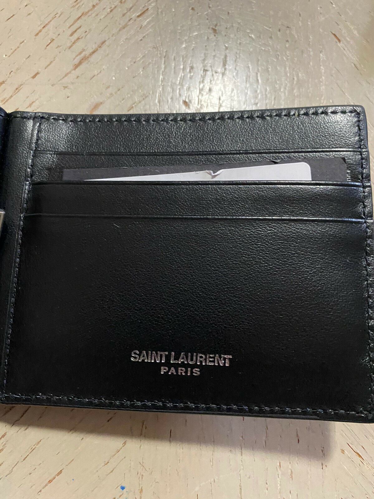 New Saint Laurent Wallet Black 485529 Italy