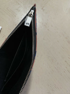 Neue Saint Laurent Damen-Geldbörse mit Reißverschluss, Fragmente, Palmenmuster, Nylon, Rosa, 556258