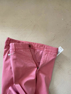 Neu mit Etikett: 350 $ Eidos Herrenhose Rosa 36 US Italien