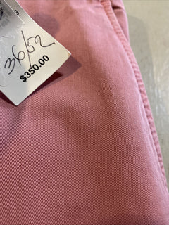 Neu mit Etikett: 350 $ Eidos Herrenhose Rosa 36 US Italien