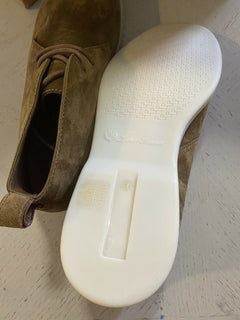NIB $ 1075 Loro Piana Herren Chukka Wildleder Stiefel Schuhe DK Braun 8,5 US/41,5 Eu Italien