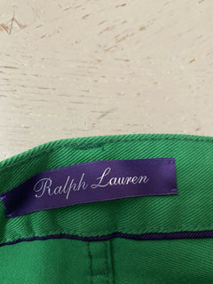 Neu mit Etikett: 495 $ Ralph Lauren Purple Label Herren Thompson Slim Jeans Hose Grün 32