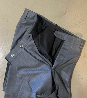 Neu 3495 $ Ermenegildo Zegna Trofeo 600 Anzug Grau 42L US/52L Eu Italien