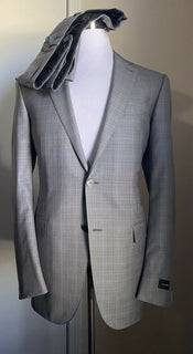 Neu 3495 $ Ermenegildo Zegna Trofeo 600 Anzug Grau 42L US/52L Eu Italien