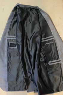 Neu 3495 $ Ermenegildo Zegna Trofeo 600 Anzug Grau 42L US/52L Eu Italien