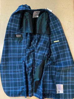 Neu mit Etikett: 8820 $ Kiton Herren Kaschmir Sportmantel Blazer Jacke Blau 46L US/56L Eu