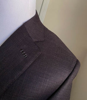 Neu mit Etikett: 4.400 $ Brioni Herren-Sportmantel aus Wolle, Blazer, Burgunderrot, 44R US/54R Eu