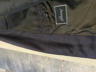 Neu mit Etikett: 4.400 $ Brioni Herren-Sportmantel aus Wolle, Blazer, Burgunderrot, 44R US/54R Eu