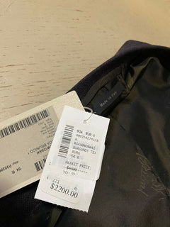 Neu mit Etikett: 4.400 $ Brioni Herren-Sportmantel aus Wolle, Blazer, Burgunderrot, 44R US/54R Eu
