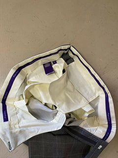 Neu $2995 Ralph Lauren Purple Label Herrenanzug Grau 42L US/52L Eu Italien