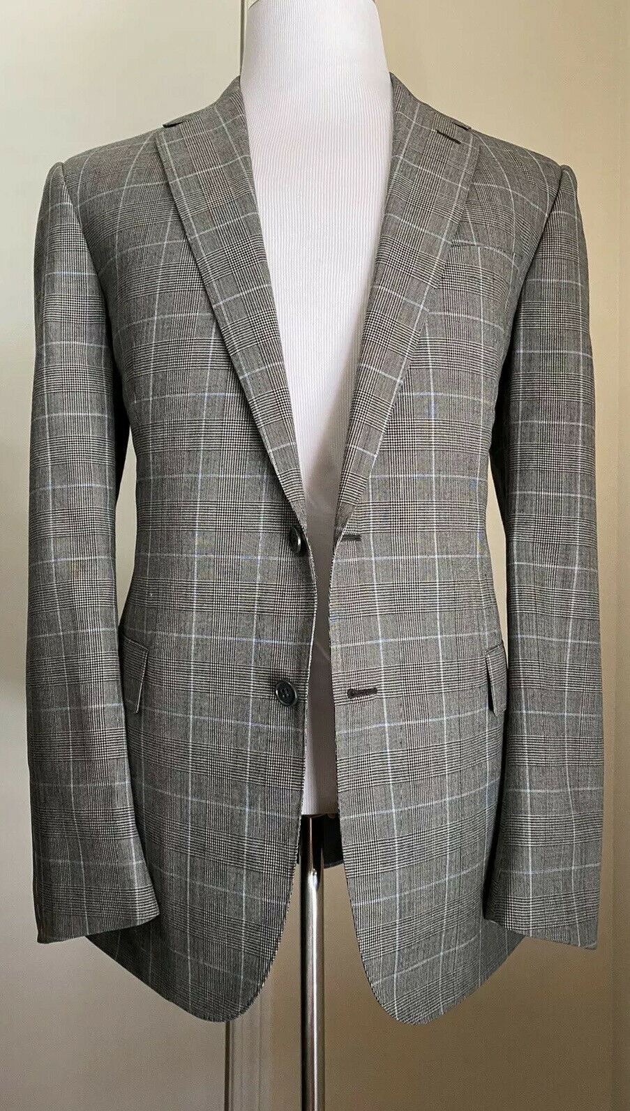 New $2995 Ralph Lauren Purple Label Mens  Suit Gray 42L US/52L Eu Italy