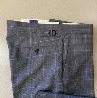 Neu $2995 Ralph Lauren Purple Label Herrenanzug Grau 42L US/52L Eu Italien