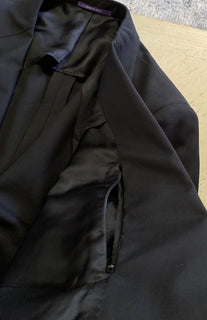 Neuer $1995 Ralph Lauren Purple Label RLX Gregory Wool Herrenanzug 42R US Italien