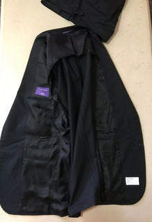 Neuer $1995 Ralph Lauren Purple Label RLX Gregory Wool Herrenanzug 42R US Italien