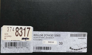 NIB Saint Laurent Flache Espadrille-Schuhe mit Leopardenmuster für Damen, Rot/Schwarz, 9 US/39 Eu