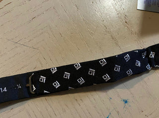 Neue biometrische Fliege aus Jacquard-Seide von Ralph Lauren Purple Label für 195 $ in Schwarz aus Italien