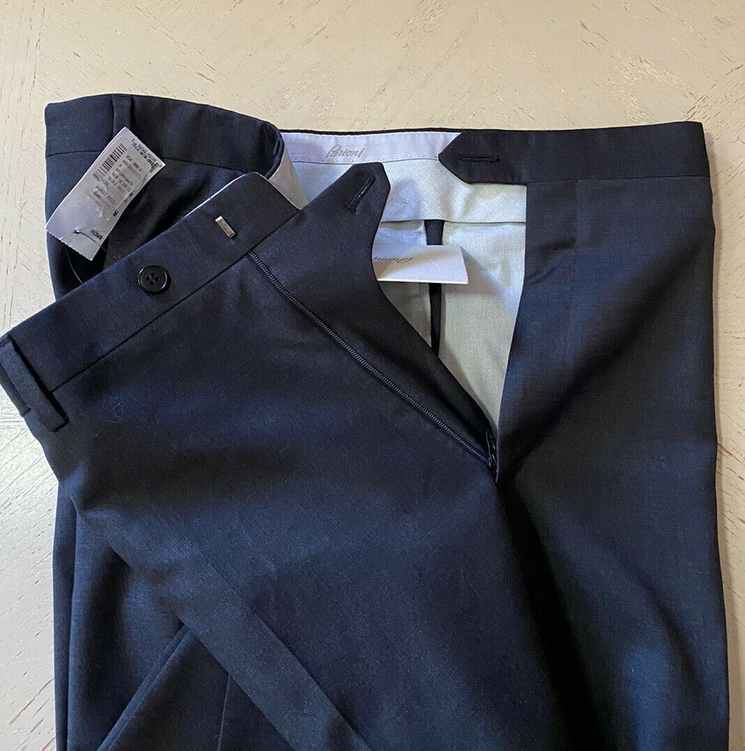NWT $995 Brioni Men’s Dress Pants DK Gray 40 US ( 58 Euro ) Italy