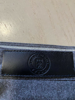 Neu 1195 $ Ermenegildo Zegna Slim Fit Anzughose DK Grau 34 US (50 Eu)
