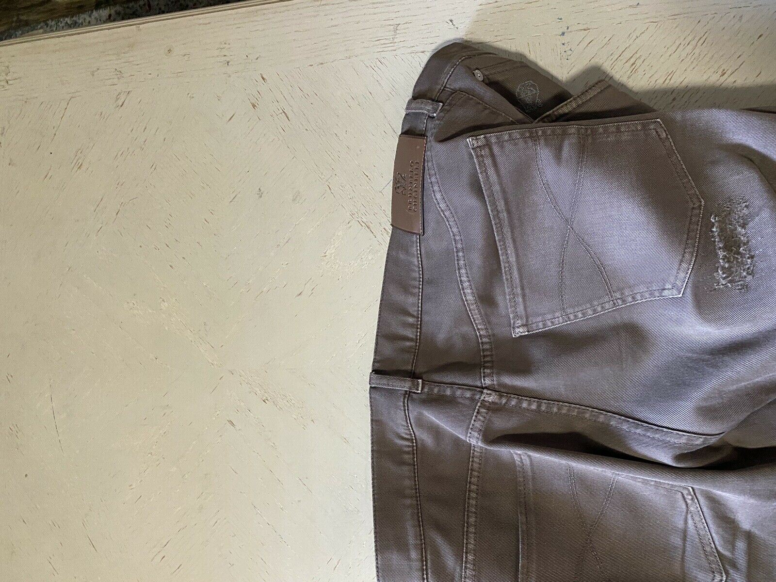 $975 Brunello Cucinelli Mens Jeans Pants Brown 36 US/52 Eu Italy
