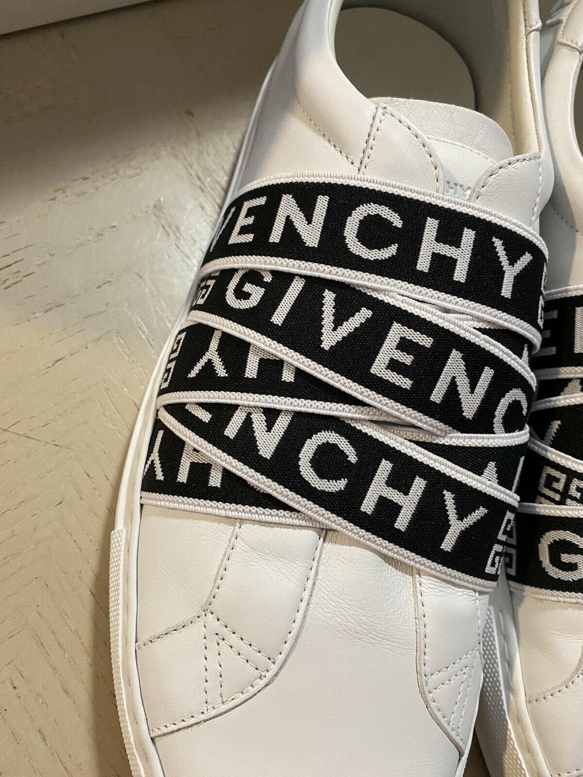 NIB Givenchy Herren Leder Urban Street Sneakers Schuhe Weiß/Schwarz 10 US / 43 EU