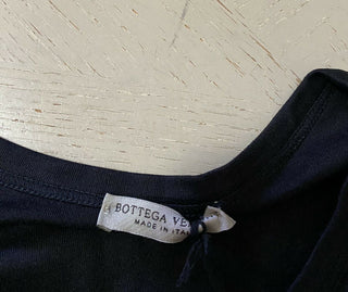 Neu $ 550 Bottega Veneta Herren-Langarm-Luxus-T-Shirt aus Seide/Baumwoll-Jersey M/50 E
